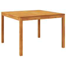 vidaXL tömör akácfa kerti étkezőasztal 110 x 110 x 75 cm (366369) kerti bútor