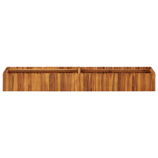 vidaXL tömör akácfa kerti magaságyás 200 x 30 x 25 cm (45920) kerti tárolás