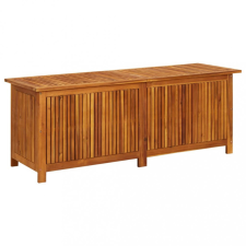 vidaXL Tömör akácfa kerti tárolóláda 150 x 50 x 58 cm kerti tárolás