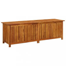 vidaXL tömör akácfa kerti tárolóláda 175 x 50 x 58 cm kerti tárolás
