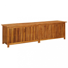 vidaXL tömör akácfa kerti tárolóláda 200 x 50 x 58 cm kerti tárolás