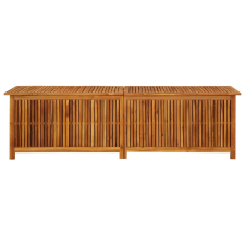 vidaXL tömör akácfa kerti tárolóláda 200 x 50 x 58 cm (316500) kerti tárolás