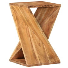 vidaXL tömör akácfa kisasztal 35 x 35 x 55 cm bútor