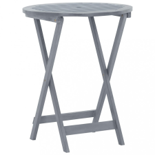vidaXL Tömör akácfa összecsukható kerti asztal 60 x 75 cm kerti bútor