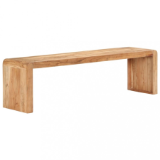 vidaXL Tömör akácfa pad 160 x 38 x 45 cm bútor