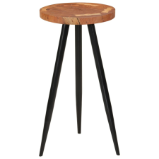 vidaXL tömör akácfa rönk bárasztal Ø53 x 105 cm bútor