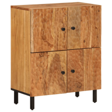 vidaXL tömör akácfa tálalószekrény 60 x 33 x 75 cm (356881) bútor