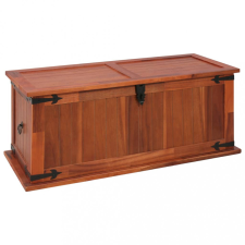 vidaXL tömör akácfa tárolóláda 90 x 45 x 40 cm bútor
