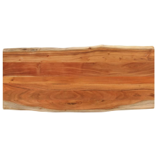 vidaXL tömör akácfa téglalap alakú asztallap 140x60x3,8 cm bútor