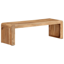 vidaXL tömör akácfa TV-szekrény 110 x 33 x 33 cm bútor
