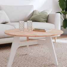 vidaXL tömör bükkfa kerek asztallap Ø80 x 1,5 cm bútor