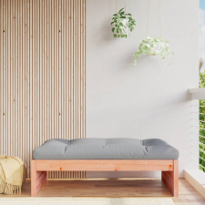 vidaXL tömör douglas fenyőfa kerti lábzsámoly párnával 120x80 cm kerti bútor