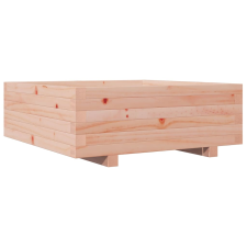 vidaXL tömör duglászfenyő kerti növénytartó 70x70x26,5 cm kerti tárolás