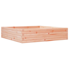 vidaXL tömör duglászfenyő kerti virágláda 100 x 100 x 23 cm kerti tárolás