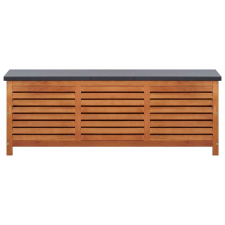 vidaXL Tömör eukaliptuszfa kerti tárolóláda 150 x 50 x 55 cm kerti tárolás