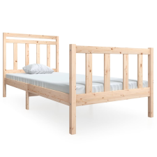 vidaXL tömör fa ágykeret 100 x 200 cm (3100709) ágy és ágykellék