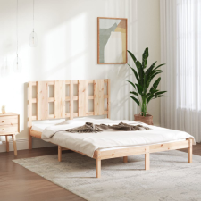 vidaXL tömör fa ágykeret 135x190 cm (4FT6 Double) ágy és ágykellék