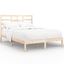 vidaXL tömör fa ágykeret 140 x 190 cm (3105775) ágy és ágykellék