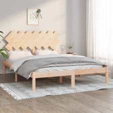 vidaXL tömör fa ágykeret 140x200 cm ágy és ágykellék