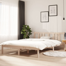 vidaXL tömör fa ágykeret 140x200 cm ágy és ágykellék