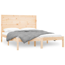 vidaXL tömör fa ágykeret 160 x 200 cm (3104618) ágy és ágykellék
