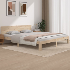 vidaXL tömör fa ágykeret 180 x 200 cm (6FT Super King) ágy és ágykellék