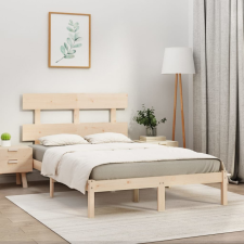 vidaXL tömör fa ágykeret 180 x 200 cm (6FT Super King) ágy és ágykellék
