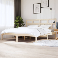 vidaXL tömör fa ágykeret 200 x 200 cm ágy és ágykellék