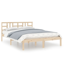 vidaXL tömör fa ágykeret 200 x 200 cm (3105425) ágy és ágykellék