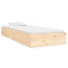 vidaXL tömör fa ágykeret 75 x 190 cm (2FT6 Small Single) (820062) ágy és ágykellék