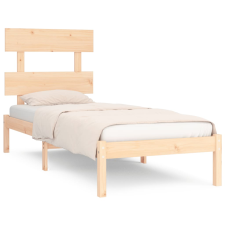 vidaXL tömör fa ágykeret 90 x 190 cm (3FT6 Single) (3104638) ágy és ágykellék