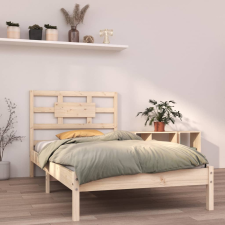 vidaXL tömör fa ágykeret 90 x 190 cm (3FT Single) ágy és ágykellék