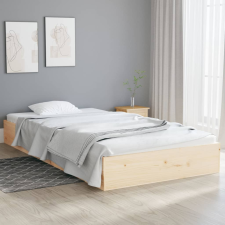 vidaXL tömör fa ágykeret 90 x 200 cm ágy és ágykellék