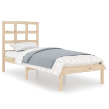 vidaXL tömör fa ágykeret 90 x 200 cm (3105455) ágy és ágykellék