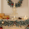 vidaXL tömör fenyő karácsonyfa dekorációnak 60 cm