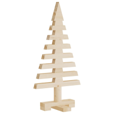 vidaXL tömör fenyő karácsonyfa dekorációnak 60 cm (357993) műfenyő