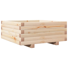 vidaXL tömör fenyő kerti virágláda 60 x 60 x 26,5 cm kerti tárolás