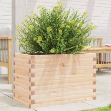 vidaXL tömör fenyő kerti virágláda 70 x 40 x 45,5 cm kerti tárolás