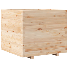 vidaXL tömör fenyő kerti virágláda 80x80x72 cm kerti tárolás