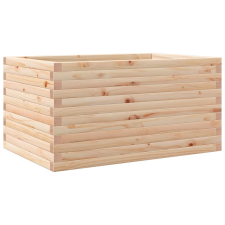 vidaXL tömör fenyő kerti virágláda 90 x 60 x 45,5 cm kerti tárolás