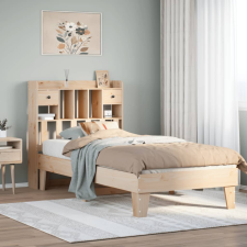 vidaXL tömör fenyőfa ágy matrac nélkül 100 x 200 cm ágy és ágykellék