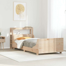 vidaXL tömör fenyőfa ágy matrac nélkül 100 x 200 cm ágy és ágykellék
