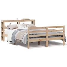 vidaXL tömör fenyőfa ágy matrac nélkül 120 x 190 cm ágy és ágykellék