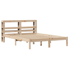 vidaXL tömör fenyőfa ágy matrac nélkül 120 x 190 cm (3305710) ágy és ágykellék