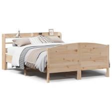 vidaXL tömör fenyőfa ágy matrac nélkül 140 x 200 cm (3306966) ágy és ágykellék