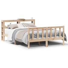 vidaXL tömör fenyőfa ágy matrac nélkül 150x200 cm ágy és ágykellék