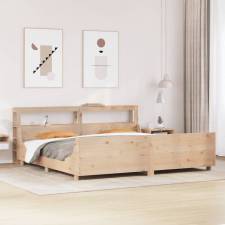 vidaXL tömör fenyőfa ágy matrac nélkül 180 x 200 cm ágy és ágykellék