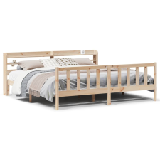 vidaXL tömör fenyőfa ágy matrac nélkül 180 x 200 cm ágy és ágykellék