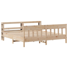 vidaXL tömör fenyőfa ágy matrac nélkül 180 x 200 cm (3306255) ágy és ágykellék