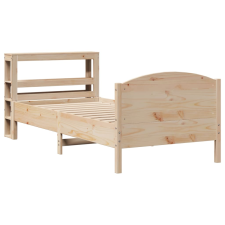 vidaXL tömör fenyőfa ágy matrac nélkül 75 x 190 cm (3306249) ágy és ágykellék